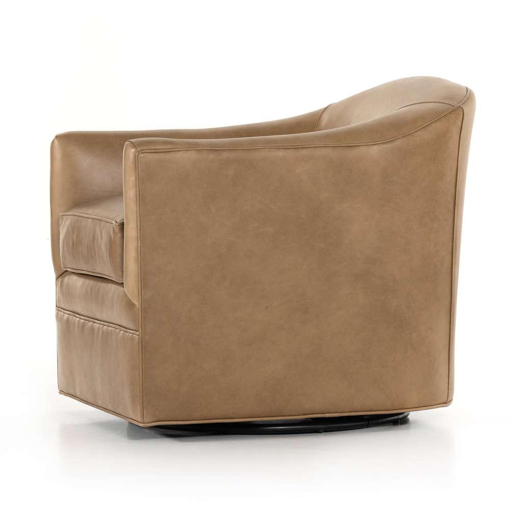 Four Hands - Highland - Quinton Swivel Chair-Ontario Taupe - 234930-002 veiw 3