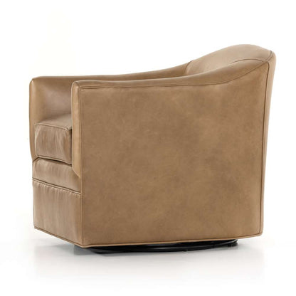 Four Hands - Highland - Quinton Swivel Chair-Ontario Taupe - 234930-002 veiw 3
