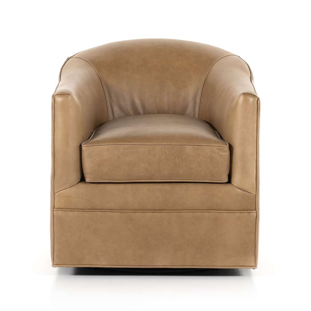 Four Hands - Highland - Quinton Swivel Chair-Ontario Taupe - 234930-002 veiw 6