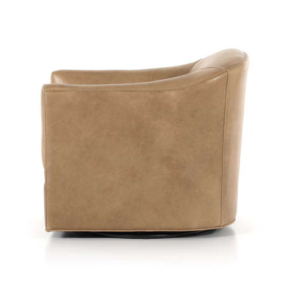 Four Hands - Highland - Quinton Swivel Chair-Ontario Taupe - 234930-002 veiw 7