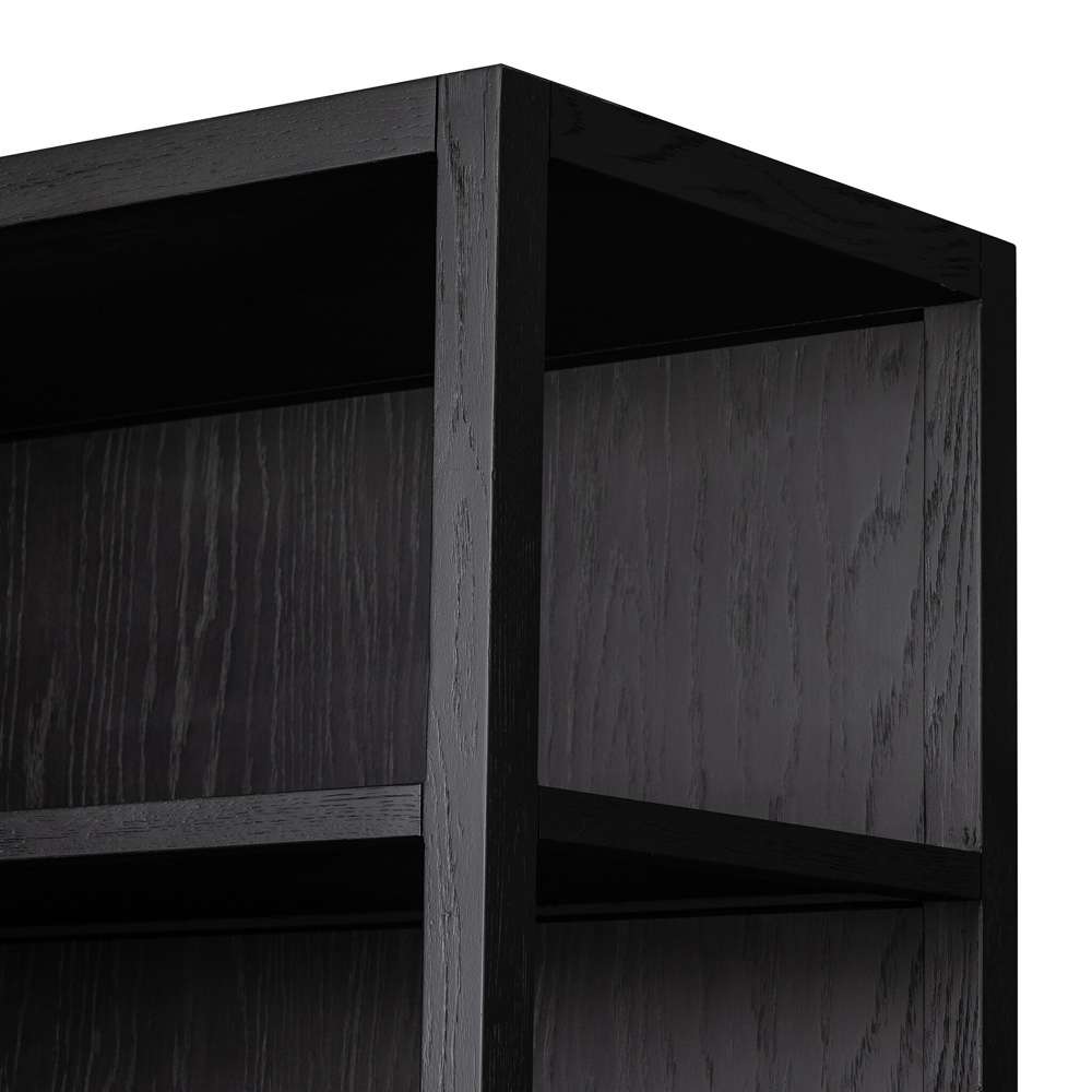 Four Hands - Hopkins Bookcase - Brushed Ebony Oak - 235271-001 veiw 8