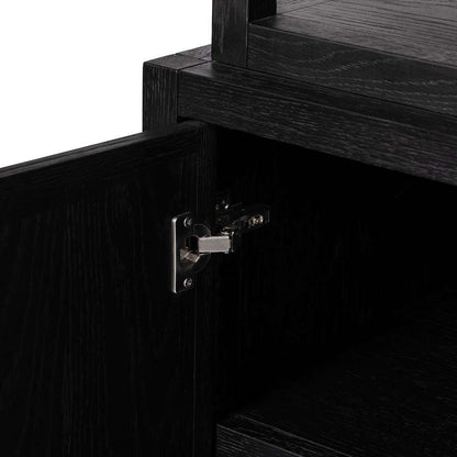 Four Hands - Hopkins Bookcase - Brushed Ebony Oak - 235271-001 veiw 13