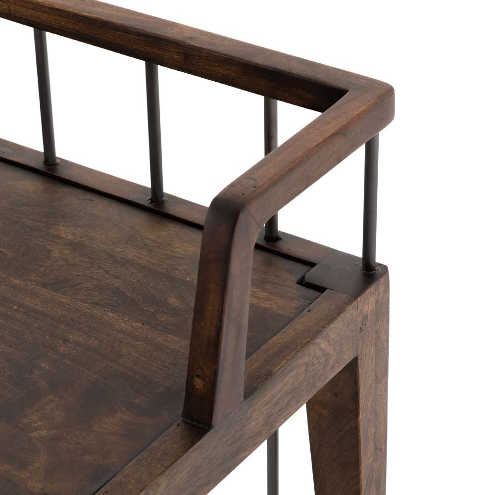 Four Hands - Howard Bench - Pecan - 109016-001 veiw 2