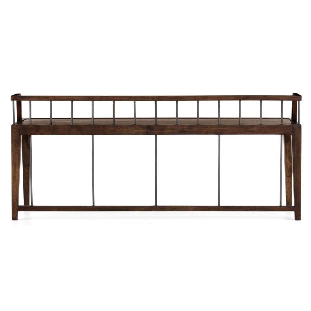 Four Hands - Howard Bench - Pecan - 109016-001 veiw 6
