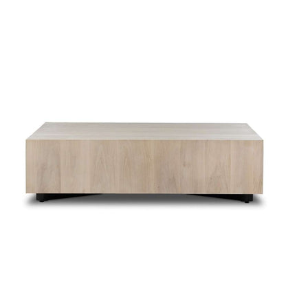 Four Hands - Hudson Large Square Coffee Table - Ashen Walnut - 237678-003 veiw 5