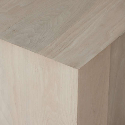 Four Hands - Hudson Large Square Coffee Table - Ashen Walnut - 237678-003 veiw 6