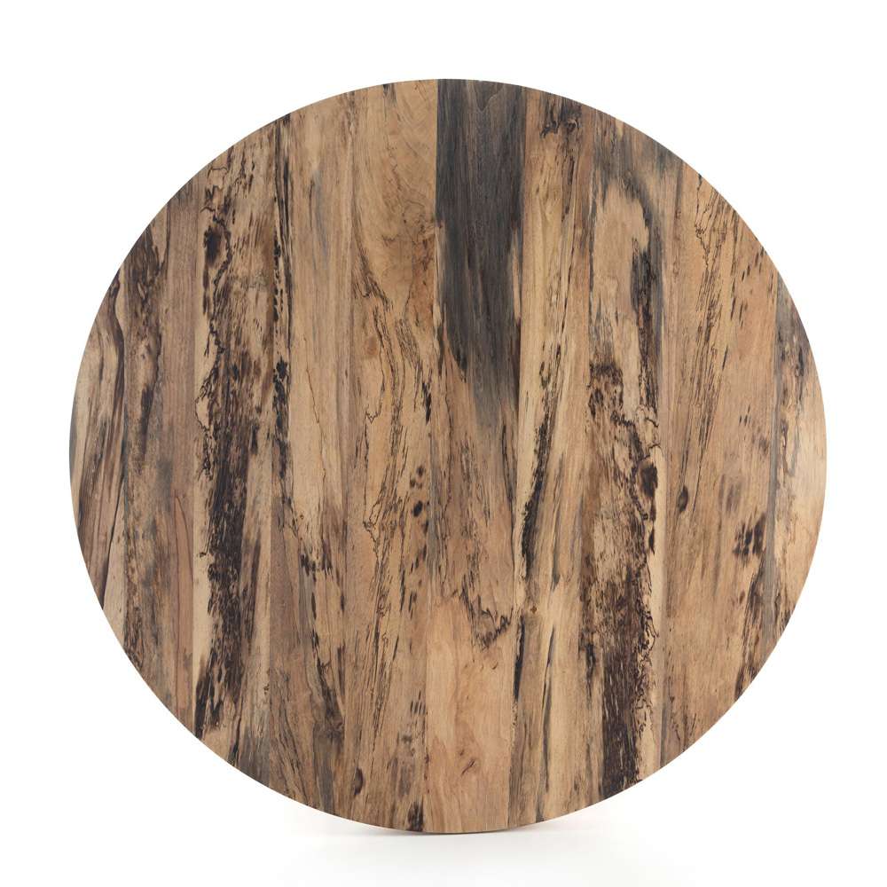Four Hands - Hudson Round Dining Table - Spalted Primavera - 224372-006 veiw 3