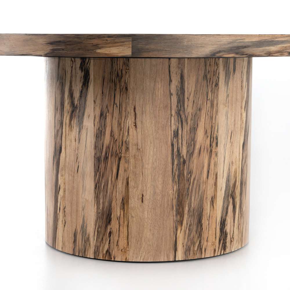 Four Hands - Hudson Round Dining Table - Spalted Primavera - 224372-006 veiw 5