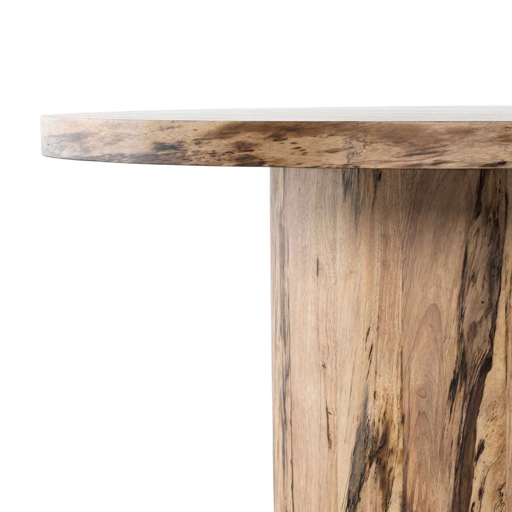 Four Hands - Hudson Round Dining Table - Spalted Primavera - 224372-006 veiw 9