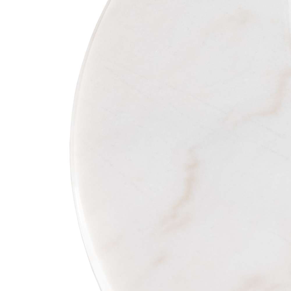 Four Hands - Hughes - Caldwell Stone Top Coffee Table-Wht Mbl - 227903-001 veiw 5