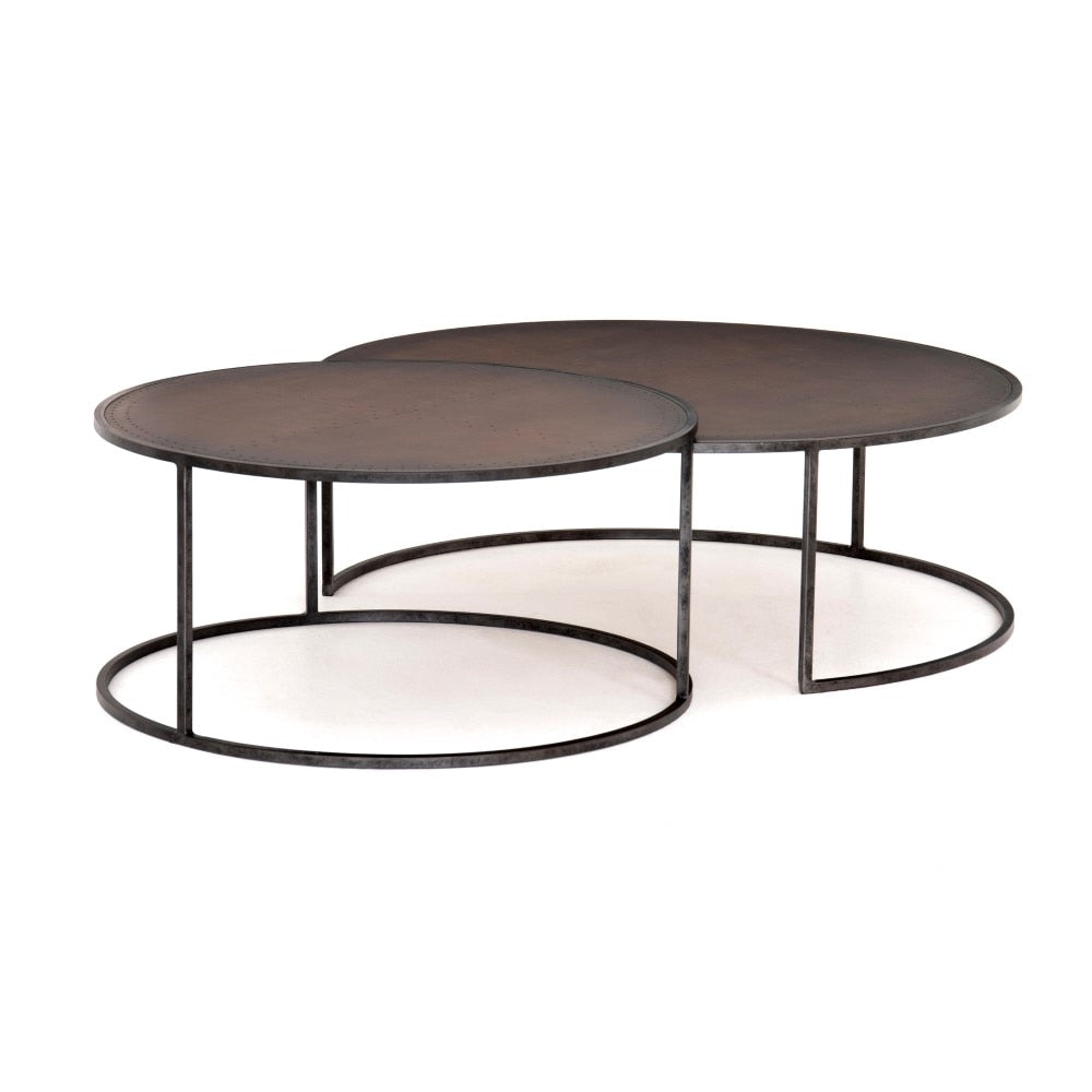 Four Hands - Catalina Nesting Coffee Table - Copper Cla - CIMP-12E veiw 1