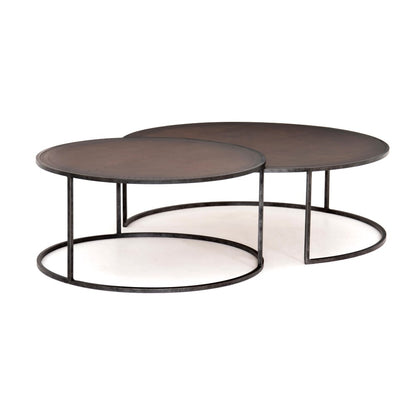 Four Hands - Catalina Nesting Coffee Table - Copper Cla - CIMP-12E veiw 1