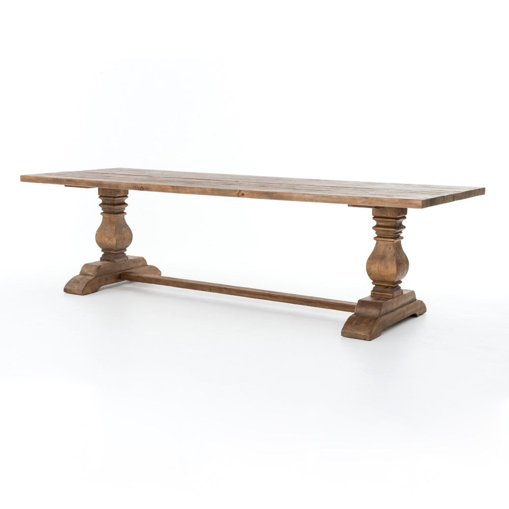 Four Hands - Durham Dining Table 110in - Bleached Oak - CIMP-C52-BO veiw 1