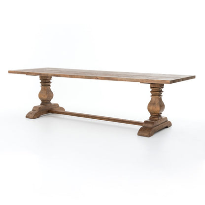 Four Hands - Durham Dining Table 110in - Bleached Oak - CIMP-C52-BO veiw 1