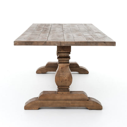 Four Hands - Durham Dining Table 110in - Bleached Oak - CIMP-C52-BO veiw 5