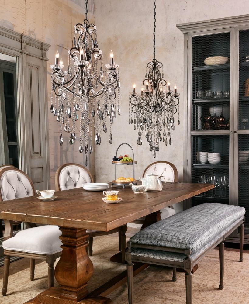 Four Hands - Durham Dining Table 110in - Bleached Oak - CIMP-C52-BO veiw 6