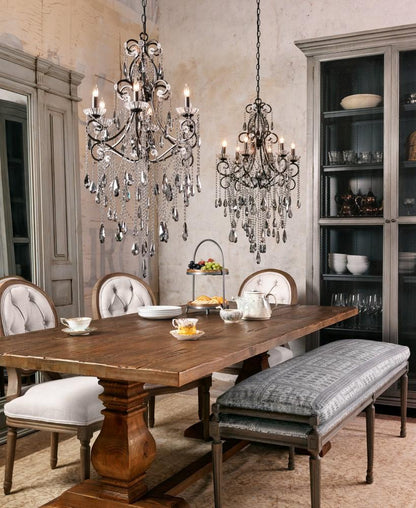 Four Hands - Durham Dining Table 110in - Bleached Oak - CIMP-C52-BO veiw 6