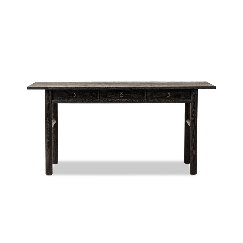 Four Hands - Hughes - Griffith Desk - Distressed Black - 239542-002_CLOSEOUT view 2