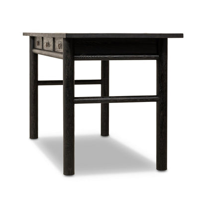 Four Hands - Hughes - Griffith Desk - Distressed Black - 239542-002_CLOSEOUT view 4