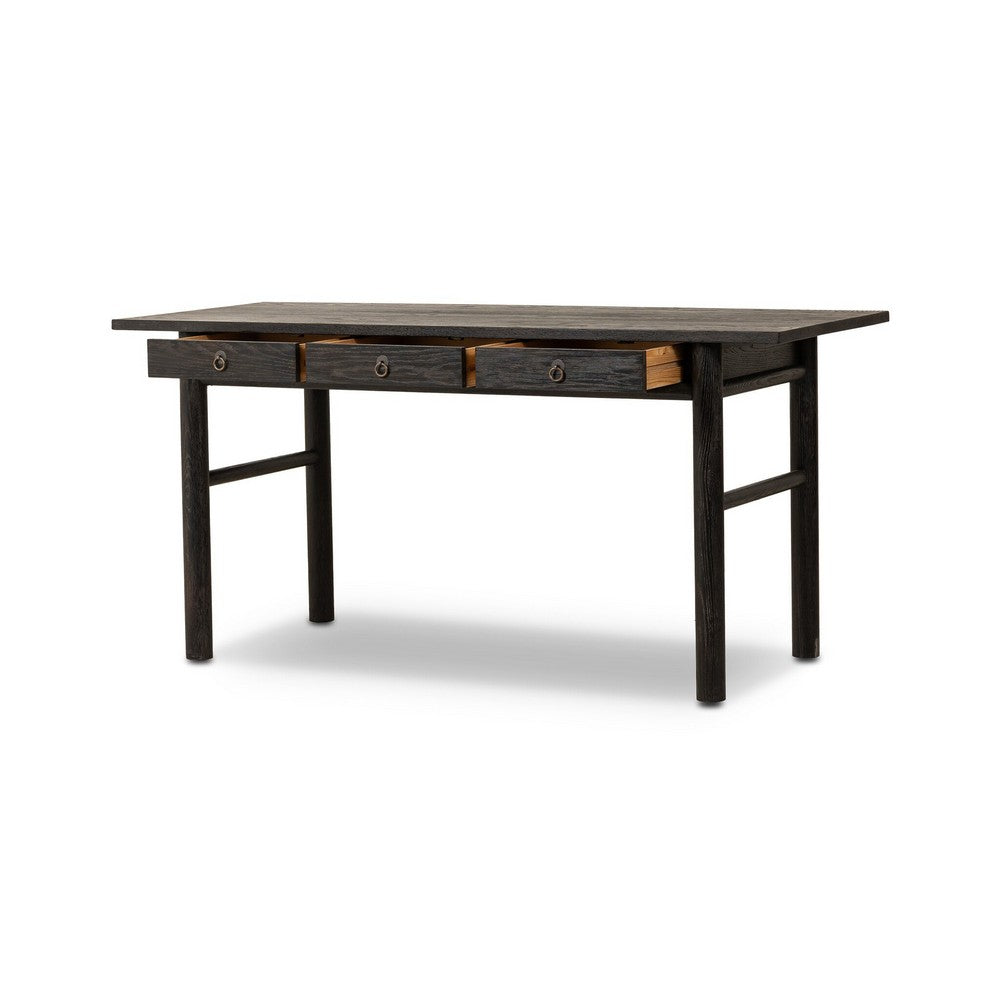 Four Hands - Hughes - Griffith Desk - Distressed Black - 239542-002_CLOSEOUT view 5