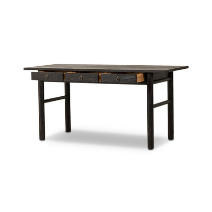 Four Hands - Hughes - Griffith Desk - Distressed Black - 239542-002_CLOSEOUT view 5