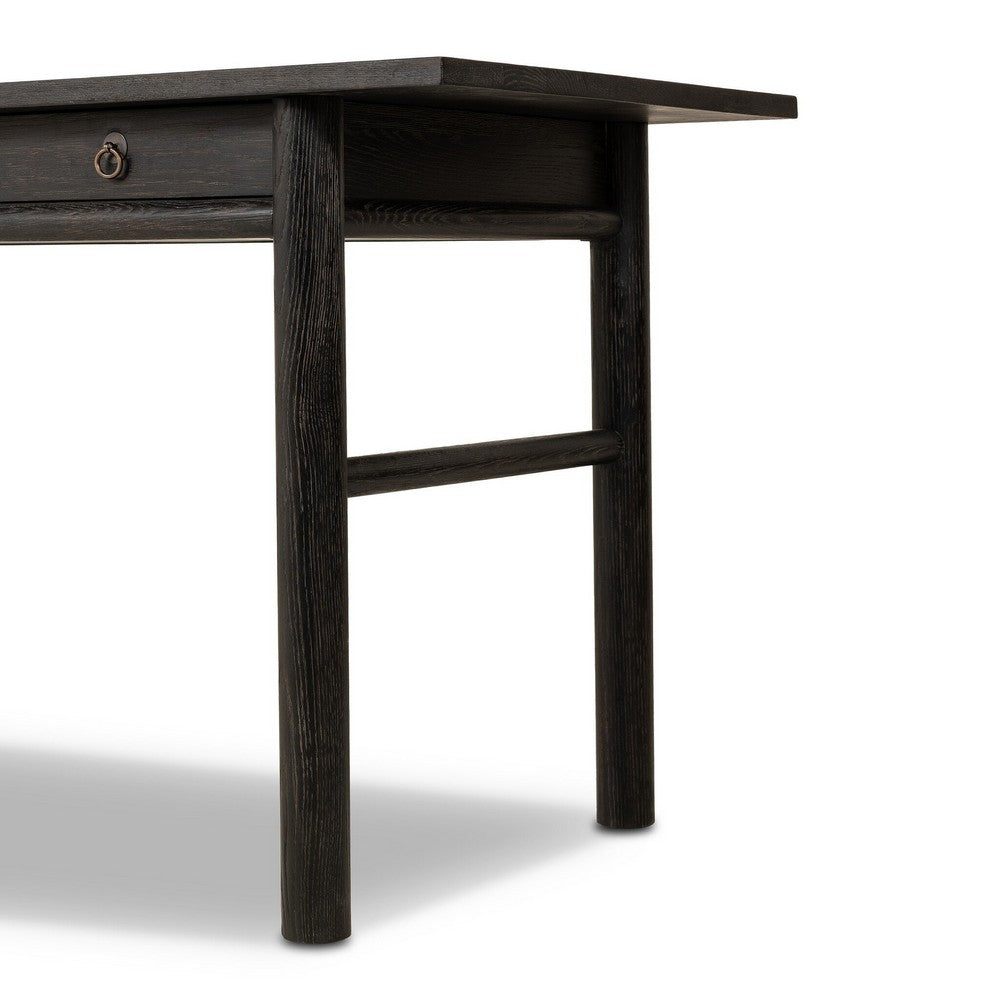 Four Hands - Hughes - Griffith Desk - Distressed Black - 239542-002_CLOSEOUT view 9