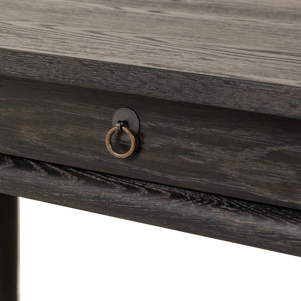 Four Hands - Hughes - Griffith Desk - Distressed Black - 239542-002_CLOSEOUT view 10