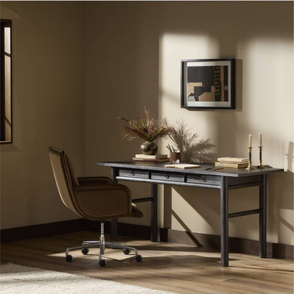 Four Hands - Hughes - Griffith Desk - Distressed Black - 239542-002_CLOSEOUT view 12