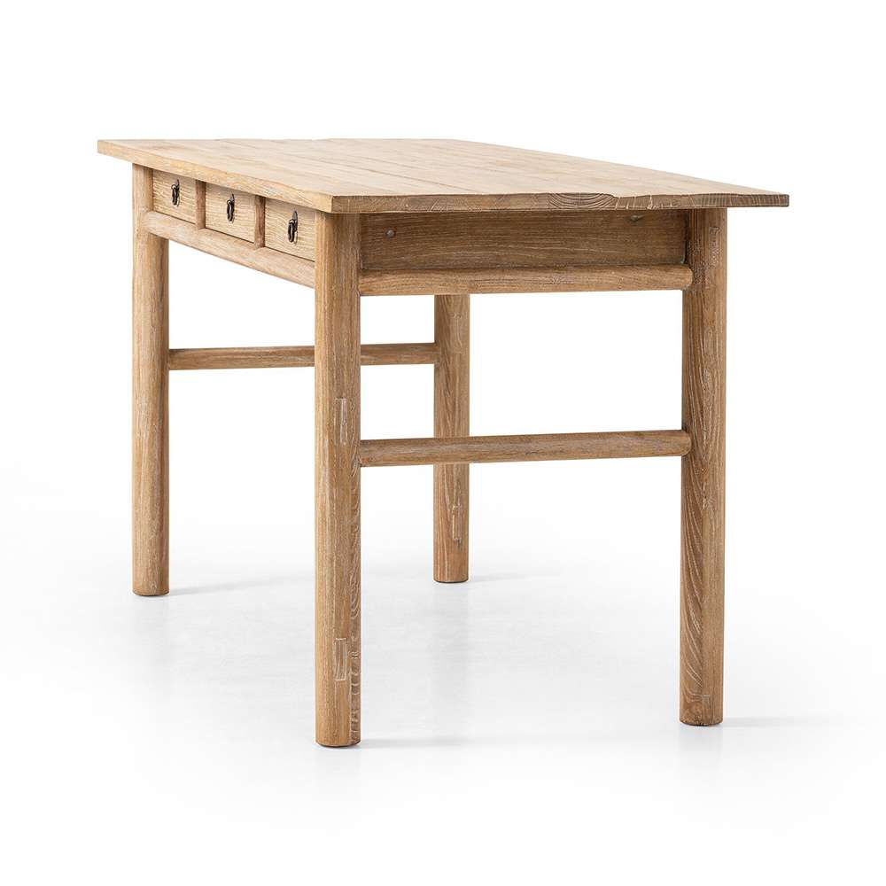 Four Hands - Hughes - Griffith Desk - Whitewash - 239542-001 veiw 2