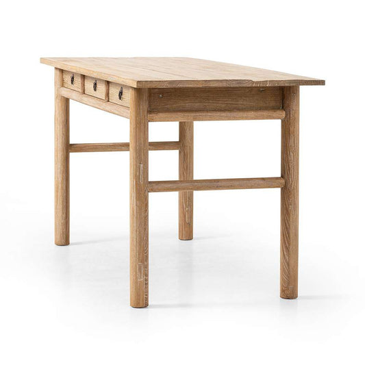 Four Hands - Hughes - Griffith Desk - Whitewash - 239542-001 veiw 2