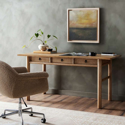 Four Hands - Hughes - Griffith Desk - Whitewash - 239542-001 veiw 5