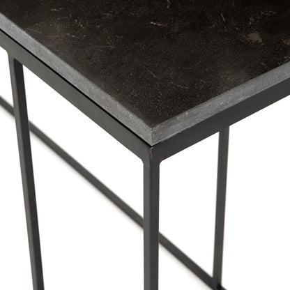 Four Hands - Harlow Console Table - Bluestone/Gunmetal - CIMP-11M veiw 3