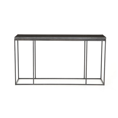 Four Hands - Harlow Console Table - Bluestone/Gunmetal - CIMP-11M veiw 6