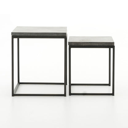 Four Hands - Harlow Nesting End Tables - Bluestone - CIMP-11L veiw 5