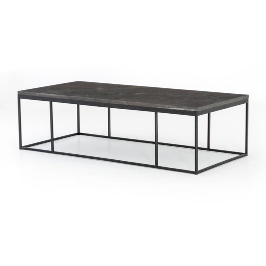 Four Hands - Harlow Small Coffee Table - Bluestone - CIMP-10F veiw 1