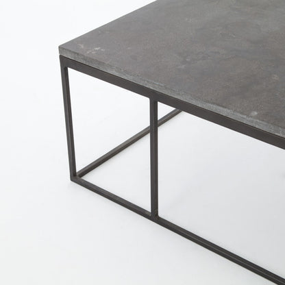 Four Hands - Harlow Small Coffee Table - Bluestone - CIMP-10F veiw 2