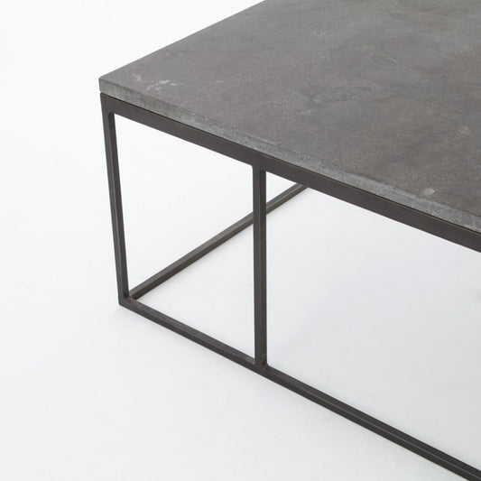 Four Hands - Harlow Small Coffee Table - Bluestone - CIMP-10F veiw 2