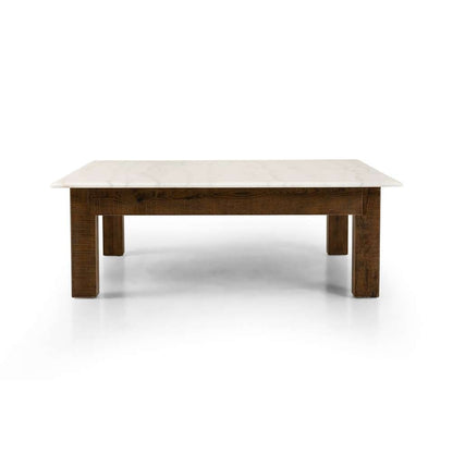Four Hands - Hughes - Jessa Coffee Table - Waxed Bleached - 237759-002 veiw 1