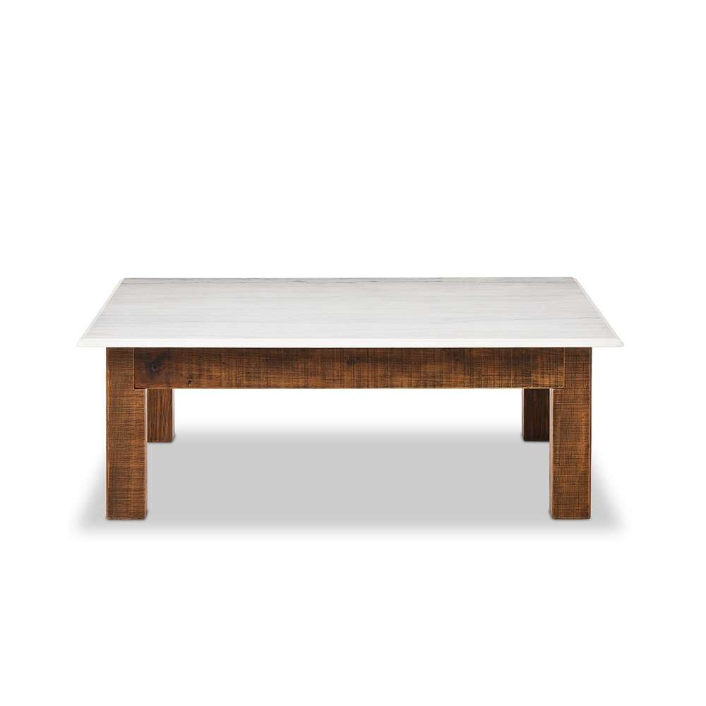 Four Hands - Hughes - Jessa Coffee Table - Waxed Bleached - 237759-002 veiw 2