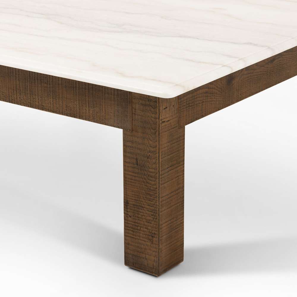 Four Hands - Hughes - Jessa Coffee Table - Waxed Bleached - 237759-002 veiw 3