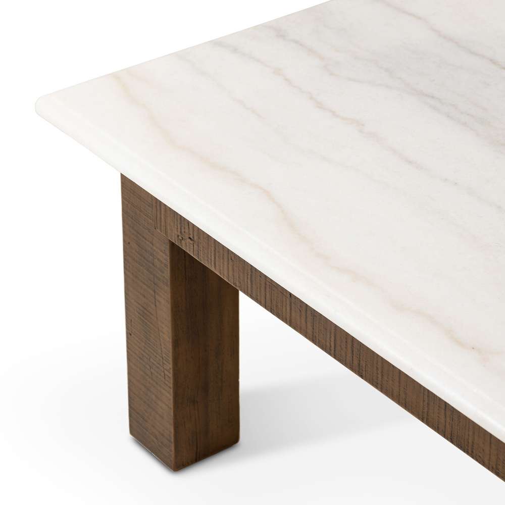 Four Hands - Hughes - Jessa Coffee Table - Waxed Bleached - 237759-002 veiw 5