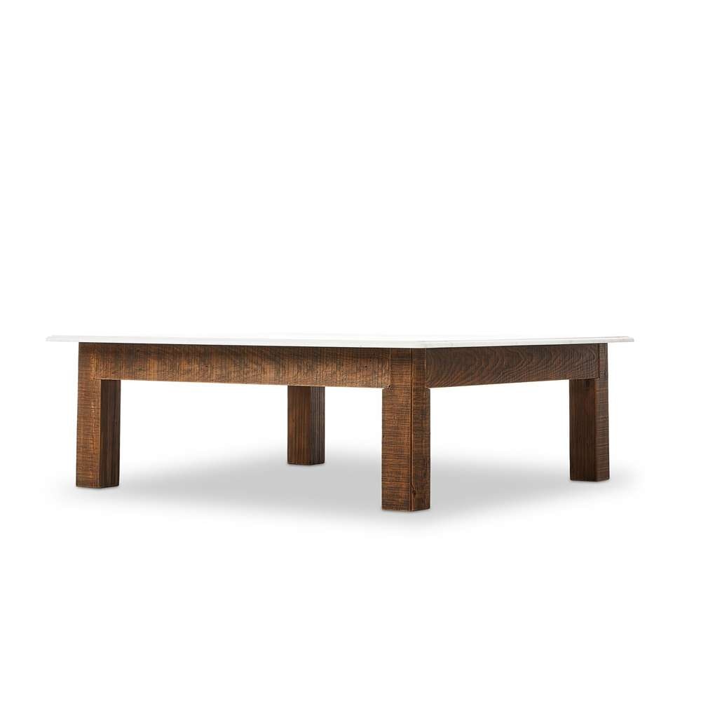 Four Hands - Hughes - Jessa Coffee Table - Waxed Bleached - 237759-002 veiw 7