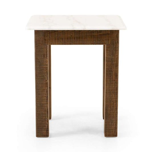 Four Hands - Hughes - Jessa End Table - Waxed Bleached - 237761-002 veiw 1
