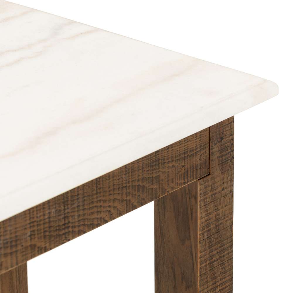 Four Hands - Hughes - Jessa End Table - Waxed Bleached - 237761-002 veiw 3