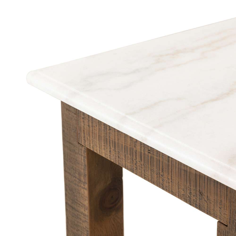Four Hands - Hughes - Jessa End Table - Waxed Bleached - 237761-002 veiw 4