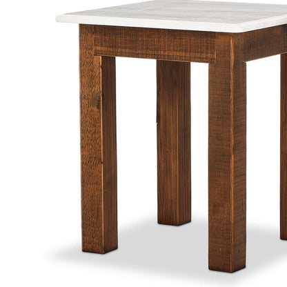 Four Hands - Hughes - Jessa End Table - Waxed Bleached - 237761-002 veiw 9