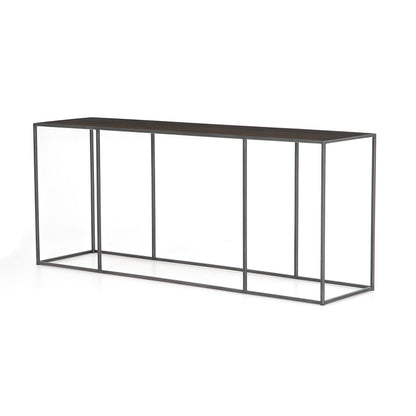 Four Hands - Hughes - Phillip Console Table - Bright Brass Clad - CIMP-140A_CLOSEOUT view 1