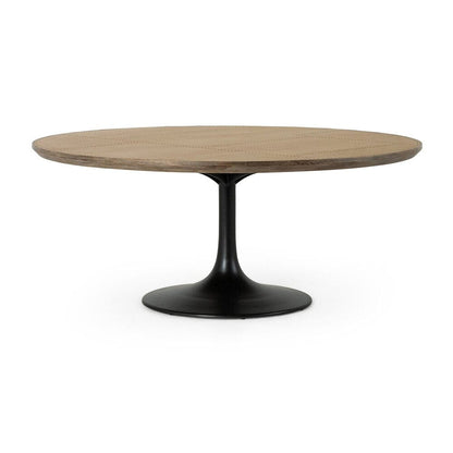 Four Hands - Hughes - Powell Dining Table - Bright Brass Clad - 223668-001 veiw 1