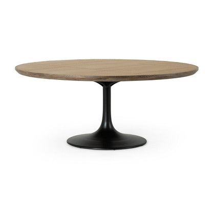 Four Hands - Hughes - Powell Dining Table - Bright Brass Clad - 223668-001 veiw 2