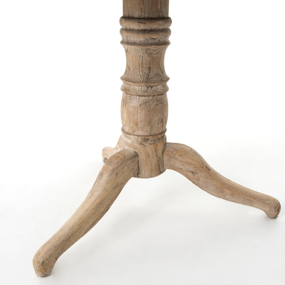 Four Hands - Round Occasional Table - Whitewash - CIMP-42-WW veiw 2
